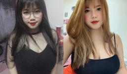 Diện mạo mới của 'hot girl ngực khủng' sau khi bỏ bạn trai, sang Nhật du học 2 tháng