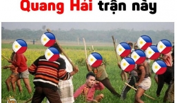 Ảnh chế Công Phượng, Quang Hải sau trận gặp Philippines ngập tràn MXH