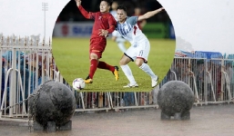 Chuyên gia phong thủy giật mình lo ngại khi di chuyển quả cầu bằng đá ở sân Mỹ Đình