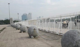 Sự thật việc di dời bóng xích ở sân Mỹ Đình để 'phá dớp' trước trận Việt Nam - Philippines