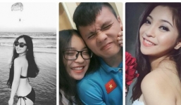 Chuyện tình may mắn của Quang Hải và bạn gái siêu nóng bỏng