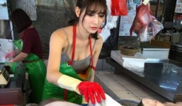 Bí mật về cô gái được gọi là 'nữ thần bán cá' xinh như mộng đang gây sốt MXH Đài Loan