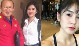 Tiết lộ về nữ phóng viên cực gợi cảm luôn theo sát HLV Park Hang Seo