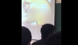 Giảng viên Hà Nội mở nhầm ảnh người mẫu khỏa thân trên máy chiếu 