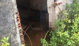 Phát hiện thi thể nằm sấp, úp mặt vào thau nước