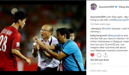 Cho rằng bị chơi xấu, CĐV Malaysia tấn công dữ dội trang cá nhân của hậu vệ Duy Mạnh