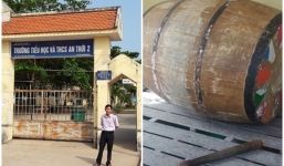 Truy tìm thủ phạm 'chôm' 3 cái trống trường sau các trận bóng đá