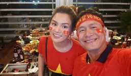 Siêu mẫu Vũ Thu Phương mạnh tay tặng 2 tỷ cho tuyển Việt Nam sau vô địch AFF Cup