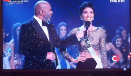 H'H Hen Niê giật bắn mình khi được xướng tên trong Top 5 Miss Universe 2018