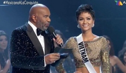 H’Hen Niê xin mọi người 'đừng trách chị phiên dịch ở Miss Universe'