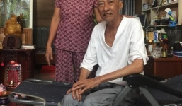 Xót xa hình ảnh ngày càng gầy của nghệ sĩ Lê Bình