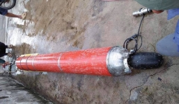 Vật thể lạ mắc lưới ngư dân Quảng Bình không phải ngư lôi hay vũ khí của quân đội