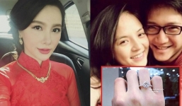 MC Minh Hà đeo nhẫn kim cương, rộ tin đồn chuẩn bị kết hôn cùng Chí Nhân