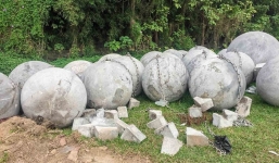 40 quả cầu đá tại Mỹ Đình nằm ở đâu sau AFF Cup 2018?