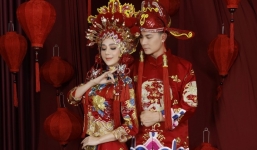 Lâm Khánh Chi bất ngờ tổ chức tiệc mừng kỉ niệm 1 năm ngày cưới với số lượng khách cực 'khủng'