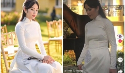 Lộ ảnh Nam Em mặc áo dài khi chưa photoshop khiến dân tình la ó vì đã bị lừa