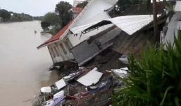 Bão Usman tràn vào Philippines, gần 70 người thiệt mạng