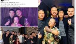 Tuấn Hưng - Hoa Vinh bất ngờ khoác vai thân thiết, tình cảm mặn nồng sau sự cố chế lời ca khúc thô tục