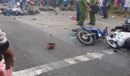 Tai nạn giao thông tại Long An: 2 người chết, 5 người bị thương trong đợt nghỉ Tết Dương