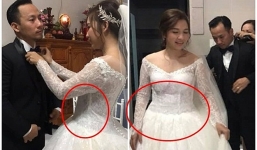 Bị đồn cưới chạy bầu, vợ chồng Tiến Đạt cùng lên tiếng đáp trả sâu cay