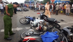 Nguyên nhân ban đầu vụ tai nạn giao thông ở Long An