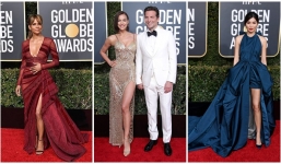 Những bộ đầm xẻ gợi cảm nhất thảm đỏ Quả cầu vàng 2019