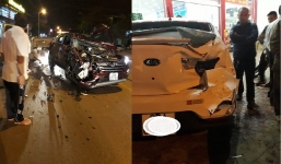 Sơn La: Xe 4 chỗ gây tai nạn liên hoàn khiến 3 xe ô tô hư hỏng nặng