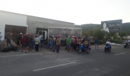 Bắt khẩn tài xế xe tải tông chết 2 công nhân ở đảo Phú Quốc