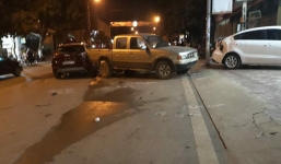 CSGT lái xe ô tô gây tai nạn liên hoàn nghiêm trọng