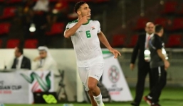 Giải mã pha ăn mừng kỳ lạ của Iraq khi chọc thủng lưới Việt Nam