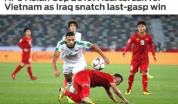 Chiến thắng trước đội tuyển Việt Nam, cầu thủ Iraq tạ ơn chúa
