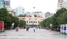 Đường Nguyễn Huệ cấm xe lưu thông vào tối ngày 13 và 14/1