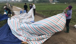 Người dân Nam Sơn gỡ bỏ lều bạt, tháo chốt chặn xe vào bãi rác