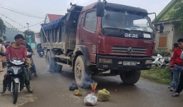 Nghệ An: Chạy ra khỏi cổng trường mầm non, bé gái 4 tuổi bị xe ben cán tử vong