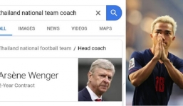 Bất ngờ khi Google chọn ông Wenger trở thành HLV đội tuyển Thái Lan