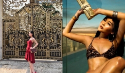 Lộ biệt thự xa hoa và gia thế không phải 'dạng vừa đâu' của Hoa hậu Ngân Anh
