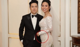 Vợ của Lê Hiếu nghi cưới chạy bầu vì vòng 2 nhô cao, lớn bất thường