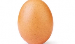 Hình ảnh quả trứng nhận 38 triệu 'like' trên Instagram gây xôn xao