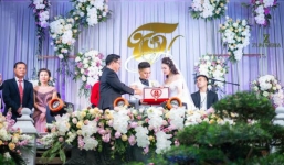 Cô dâu tiết lộ sốc về của hồi môn trong đám cưới khủng tại Nam Định