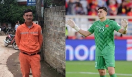 Xuất hiện anh thợ điện 'song sinh' với thủ thành Đặng Văn Lâm khiến dân mạng thích thú