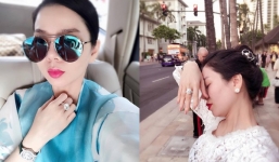 Kiểm kê khối kim cương triệu đô của 'nữ hoàng phòng trà' Lệ Quyên