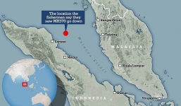 Một ngư dân khẳng định nhìn thấy MH370 bị rơi và có bằng chứng cụ thể