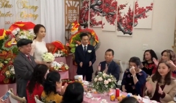 'Người đàn bà thép' Như Loan bật khóc trong lễ ăn hỏi con trai Cường đô la