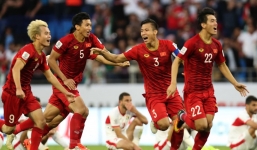 Thống kê kinh ngạc của ĐT Việt Nam tại Asian Cup 2019