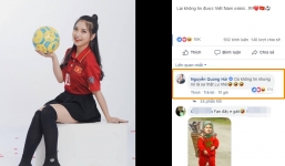 Quang Hải nhớ bạn gái nên vào comment ngọt ngào sau khi thắng Jordan nhưng chỉ nhận thái độ dửng dưng