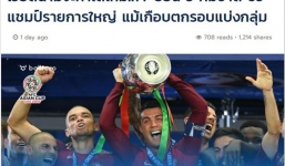 Ví với Bồ Đào Nha ở Euro 2016, nhưng người Thái lại tin Việt Nam sẽ thua Nhật Bản