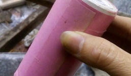 Quả pháo cối tự chế ở hiện trường vụ nổ sập nhà làm 5 người thương vong