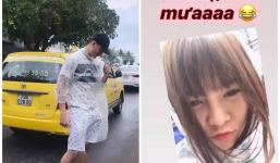 Bắt gặp hình ảnh Lâm Tây cùng bạn gái đạp xe giữa phố 'tình bể bình'