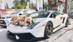 Đại gia Hà Nội rước dâu bằng siêu xe độc nhất Việt Nam