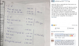 Vợ trẻ than vãn bảng chi tiêu âm đến 7 triệu nhưng câu chuyện phía sau lại khiến ai cũng bức xúc